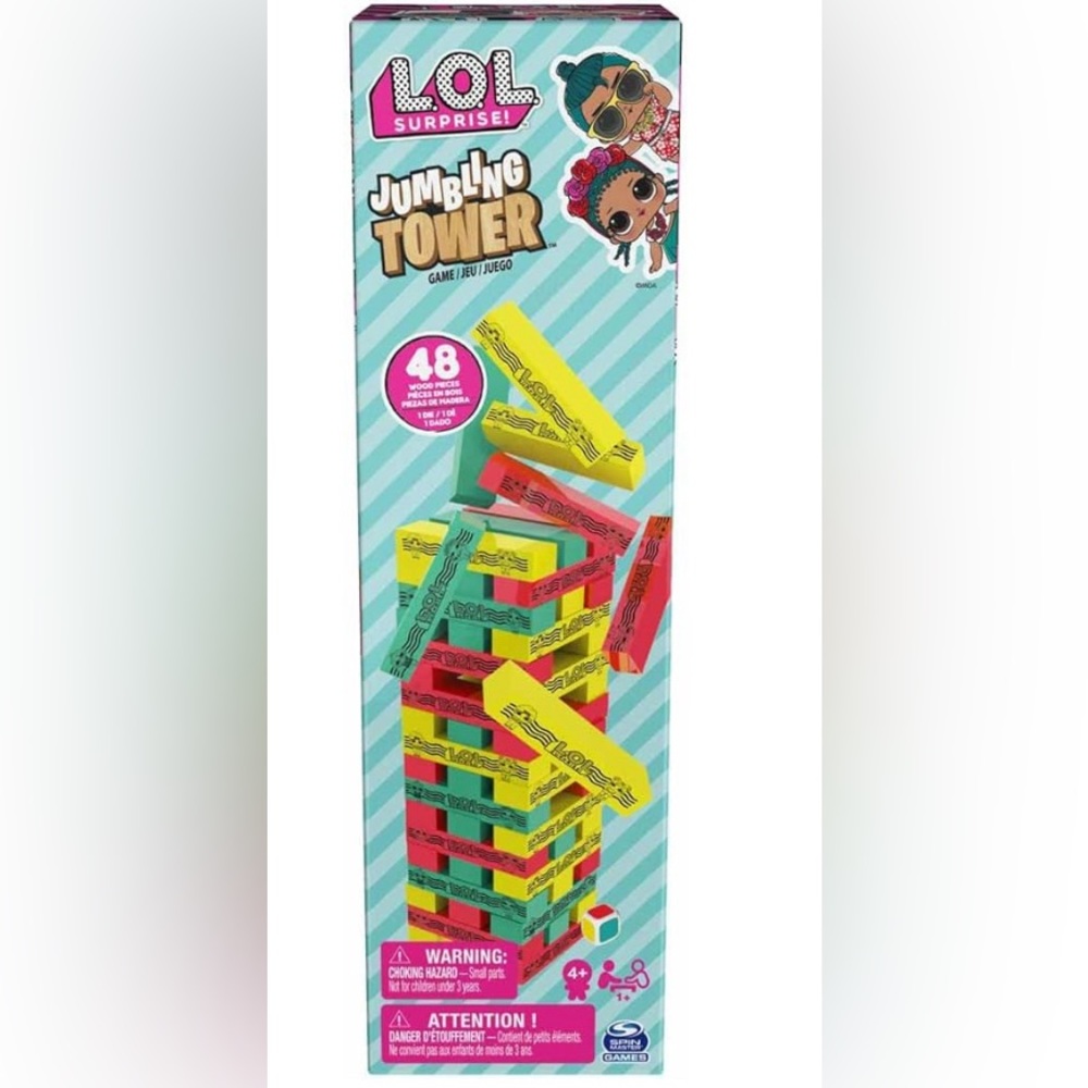 Cardinal L.O.L Jumbling Tower Game